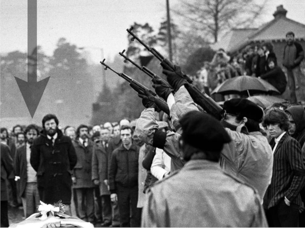 Corbyn attending an IRA show of strength rally