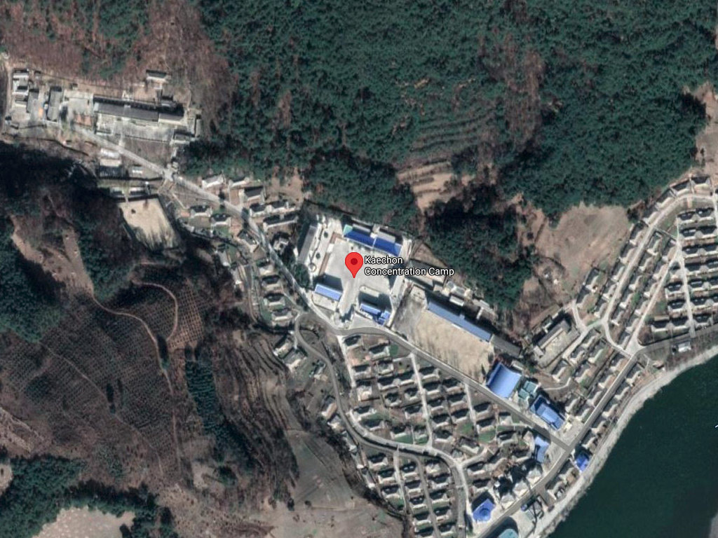 Satellite view of Camp 14