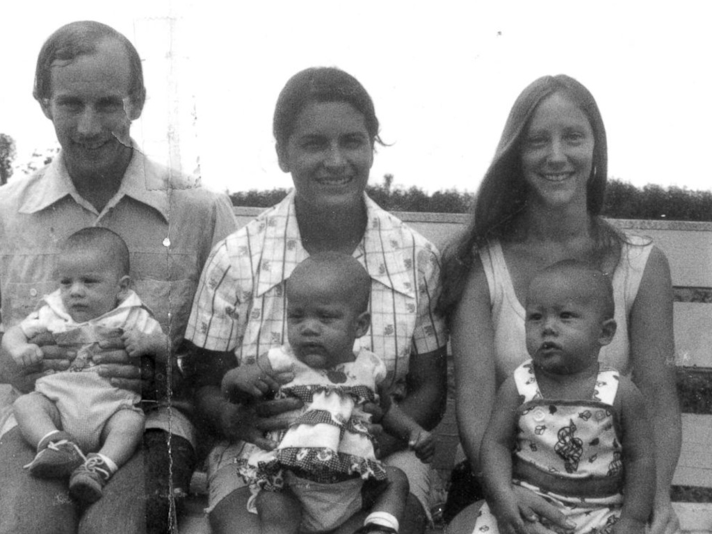 Tim Carter is pictured with his wife Gloria Carter