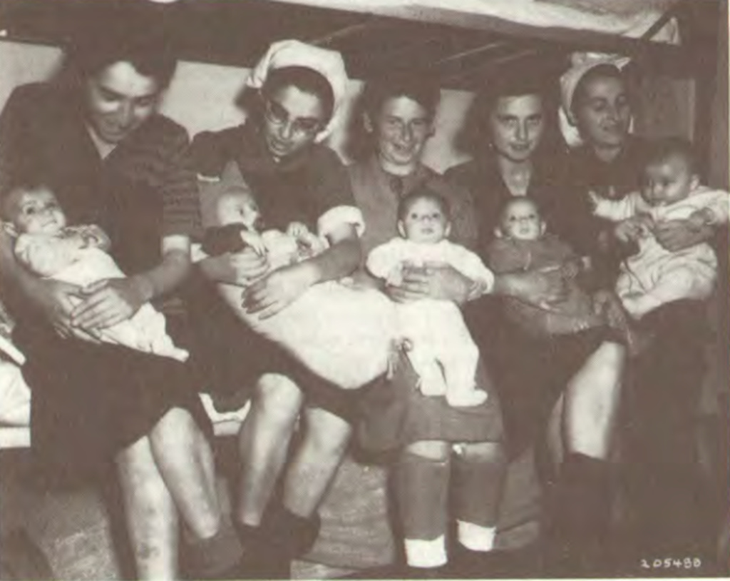 Jewish mothers at Dachau